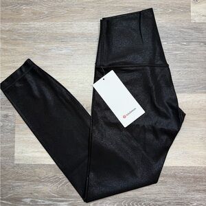 Lululemon Align HR Pant 25” *Shimmer - Black Sparkle LXBL